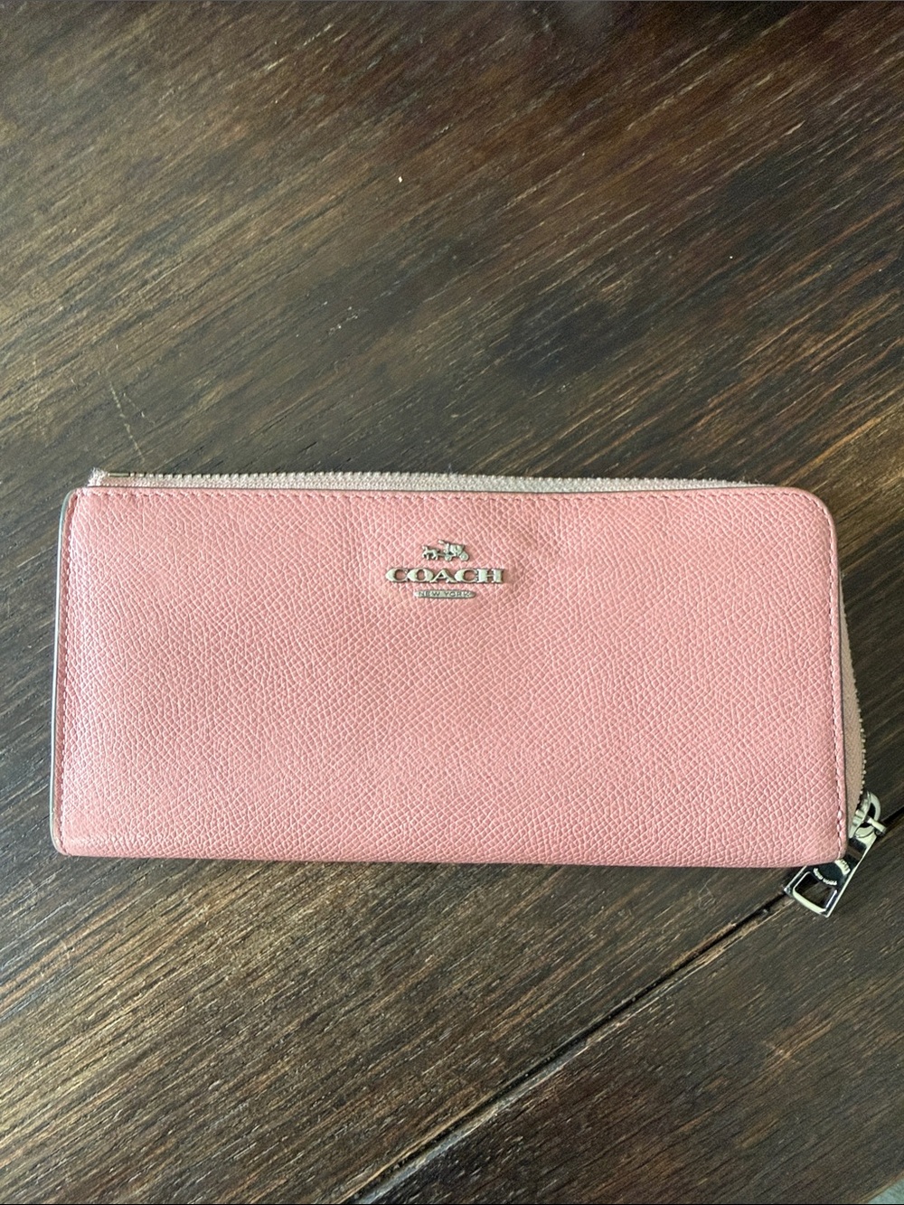 Adorable Pink Coach Wallet